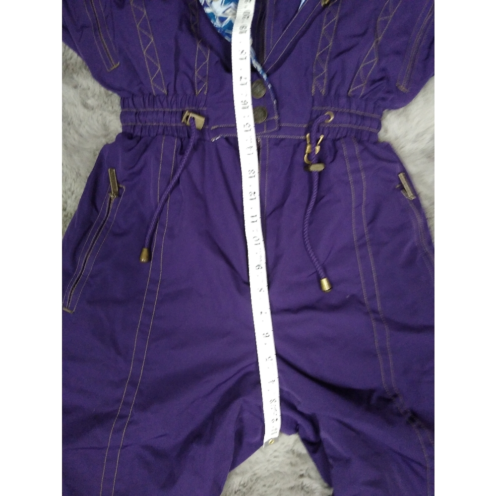 Vintage 80s 90s Powderhorn Ski Suit Purple - Picture 11 of 12